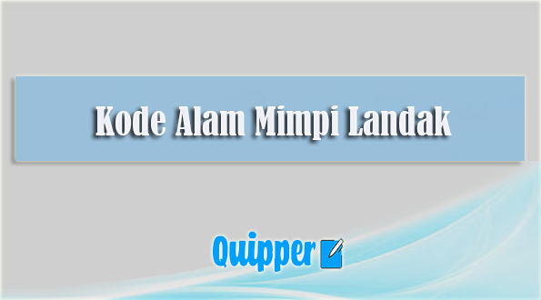 Kode Alam Mimpi Landak