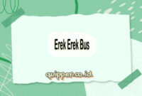 Erek Erek Bus