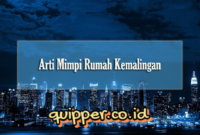 Arti Mimpi Rumah Kemalingan