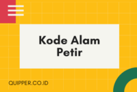Kode Alam Petir