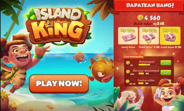 Aplikasi Penghasil Saldo Dana Island King