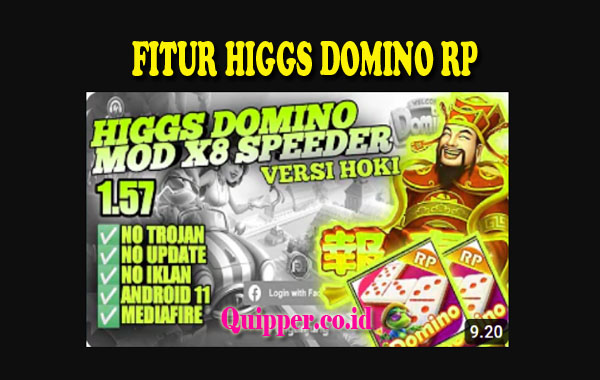 Fitur Premium Game Higgs Domino RP 1.57