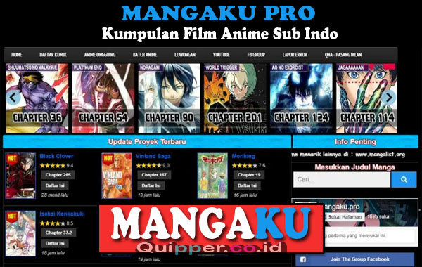 Fitur Unggulan Aplikasi Mangaku Pro Apk