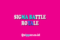 Game Sigma Battle Royale Mod Apk Mirip FF (Unlimited Money)