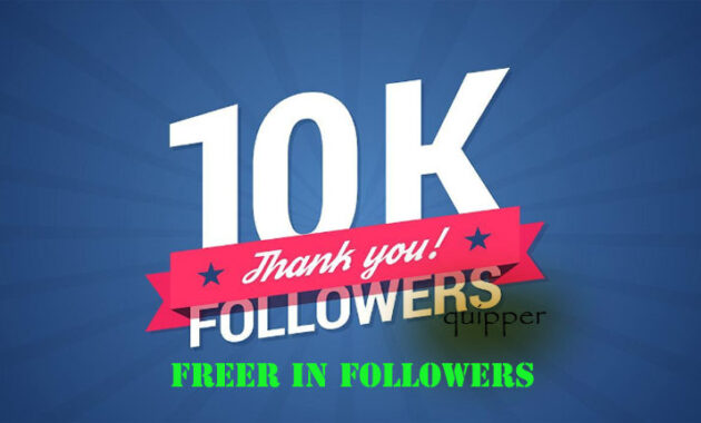 Freer In Followers Penambah 10000 Pengikut Instan Gratis