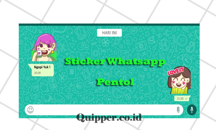 Stiker Whatsapp Pentol