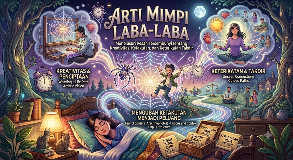 Arti Mimpi Laba Laba