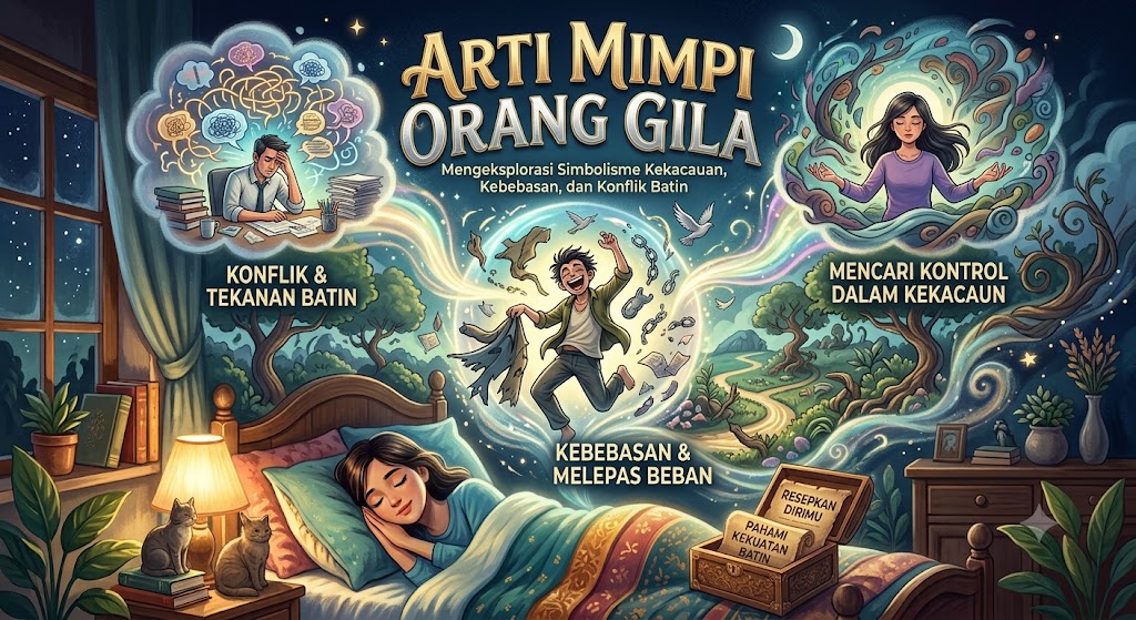 Arti Mimpi Orang Gila