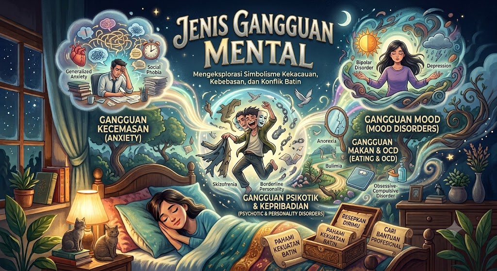 Jenis Gangguan Mental Ketahui Gejala dan Penanganannya