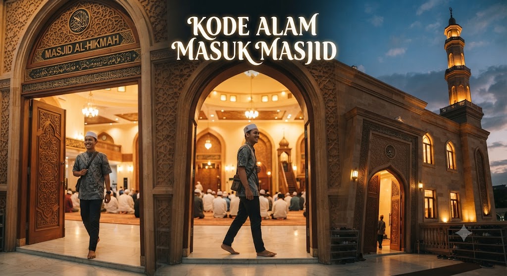 Kode Alam Masuk Masjid