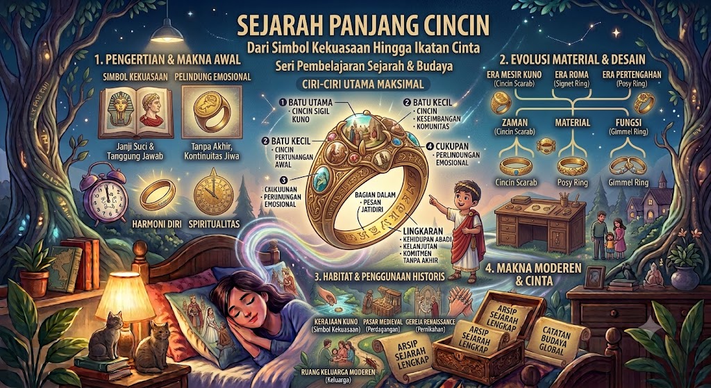 Sejarah Panjang Cincin dari Simbol Kekuasaan hingga Ikatan Cinta