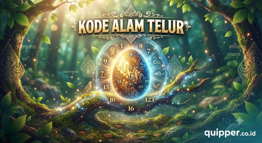 kode alam telur