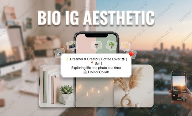 Bio IG Aesthetic