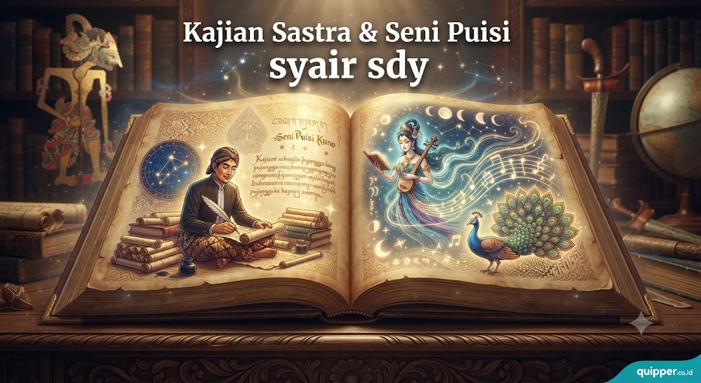 Ilustrasi Kajian Syair SDY 27 Juli 2026 Sastra Puisi Kuno