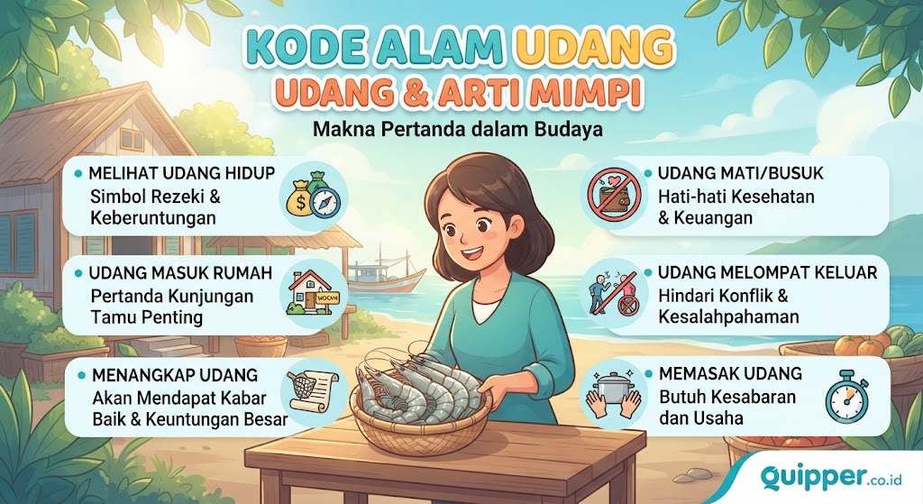 Kode Alam Mimpi Udang
