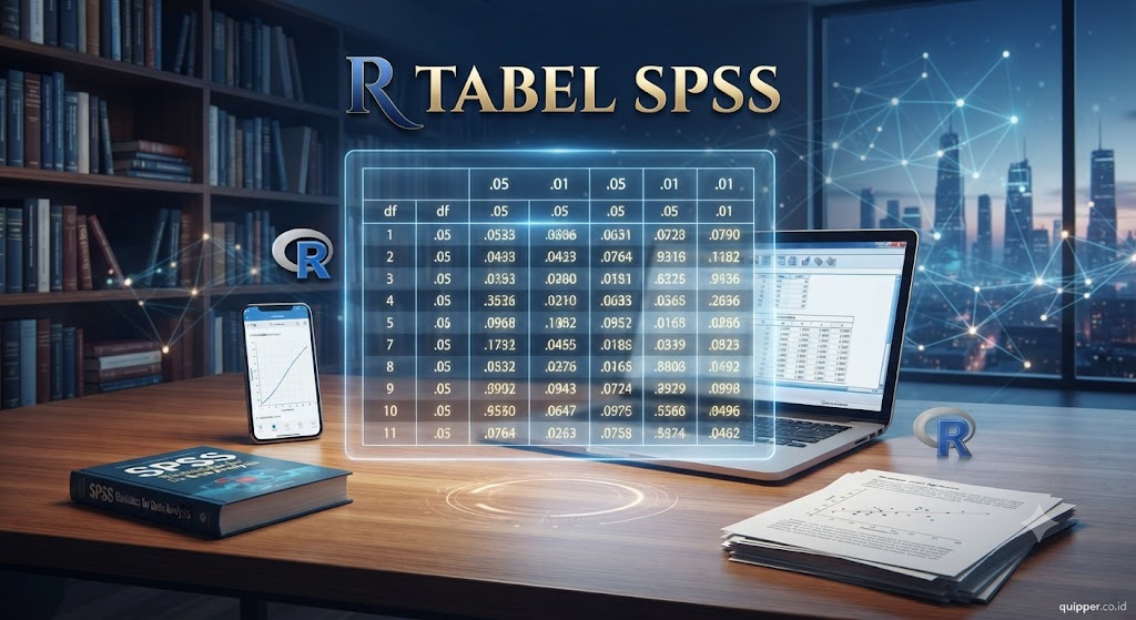 R Tabel SPSS