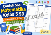Soal Matematika Kelas 5 SD