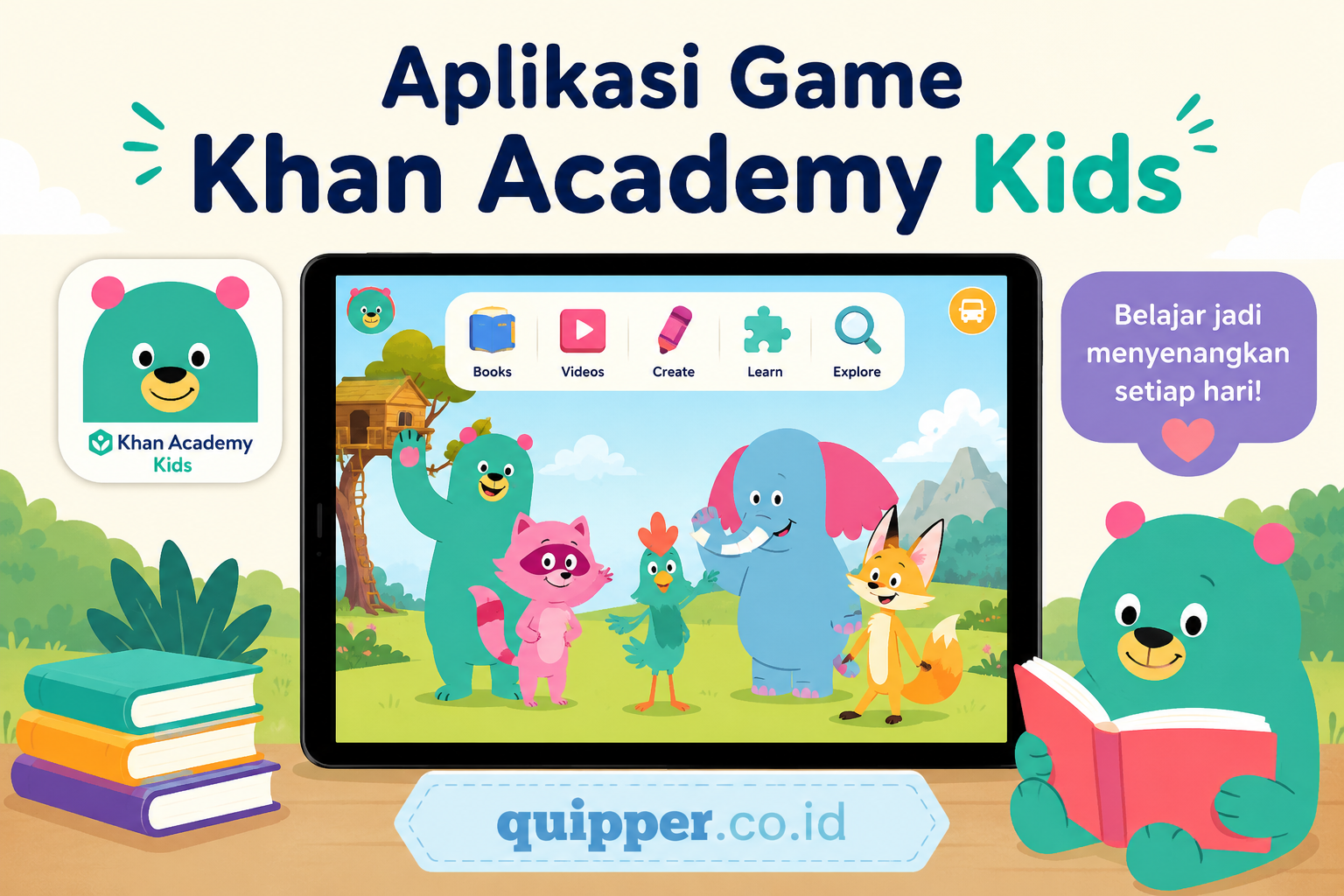 Aplikasi Game Khan Academy Kids