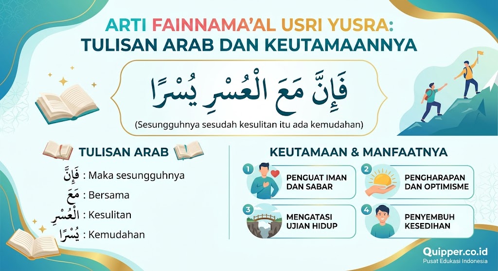 Arti Fainnama’al Usri Yusra