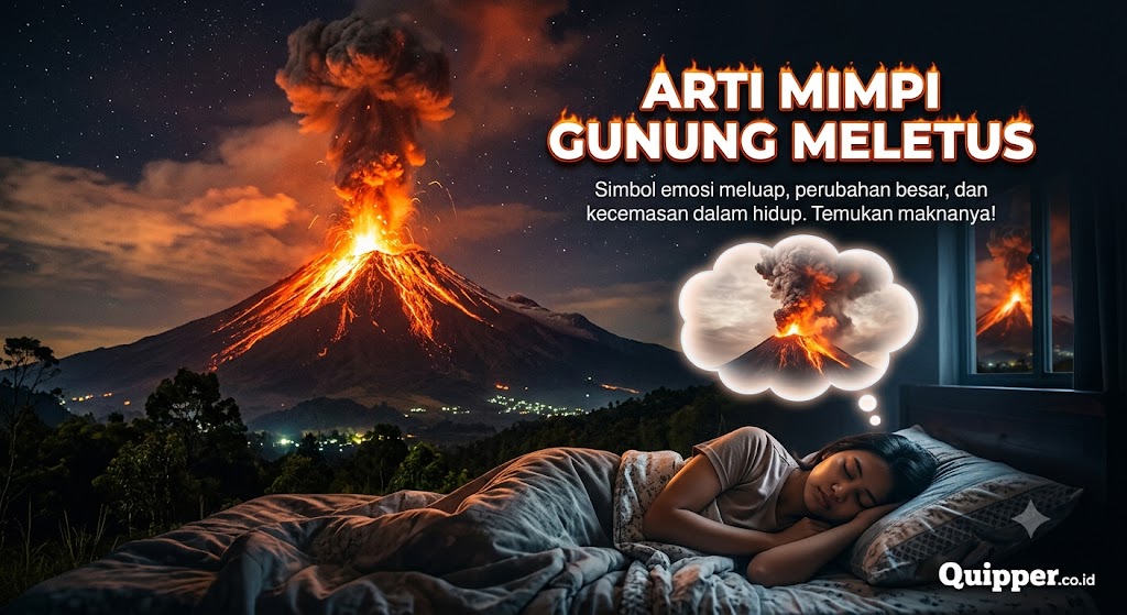 Arti Mimpi Gunung Meletus