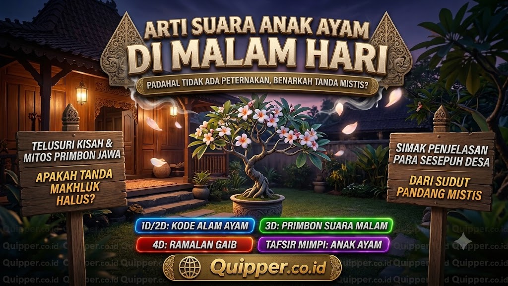 Arti Suara Anak Ayam di Malam Hari