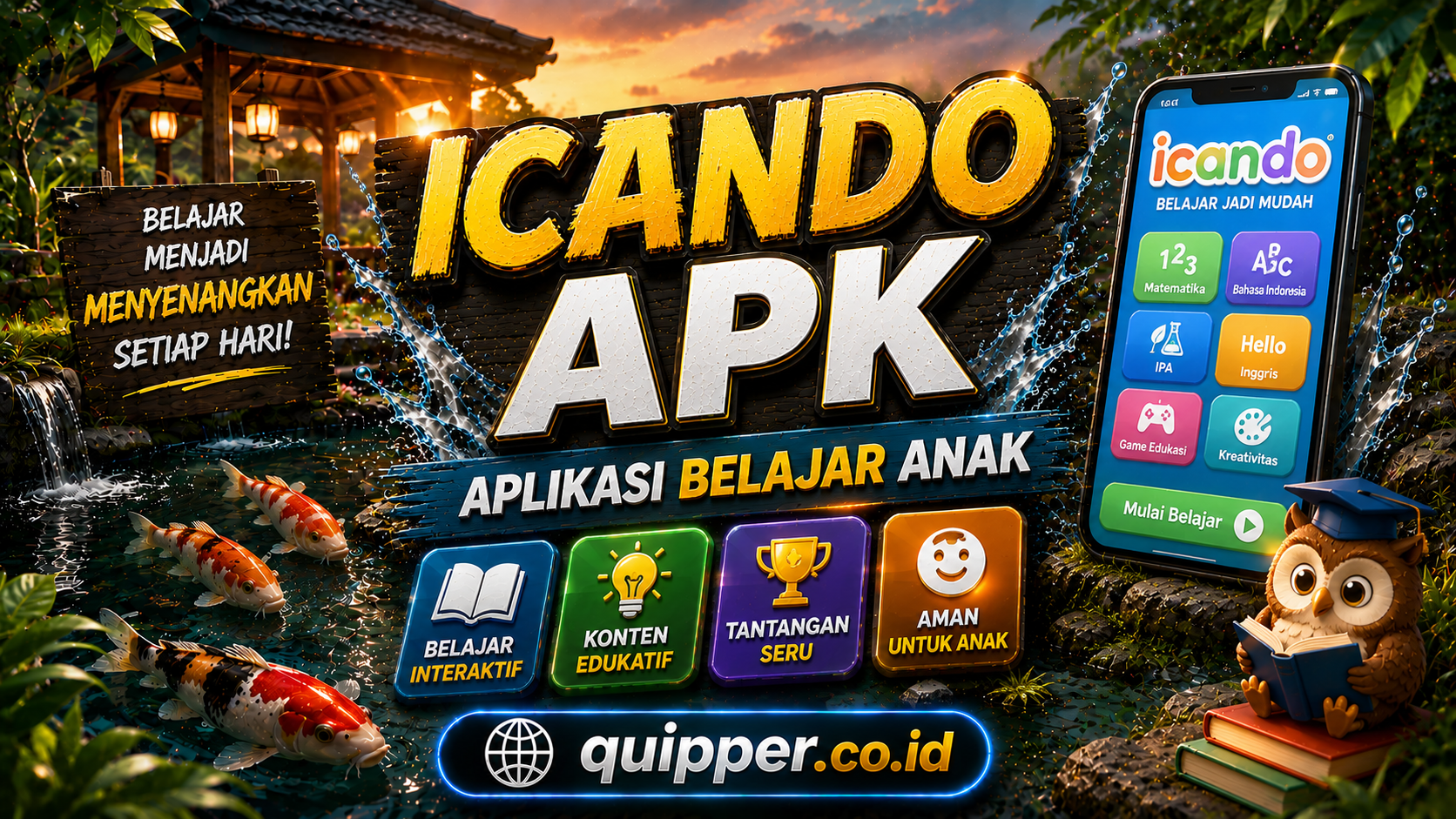 ICANDO APK : Aplikasi Belajar Anak dengan Game Edukasi Gratis