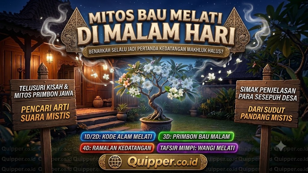 Mitos Bau Melati di Malam Hari