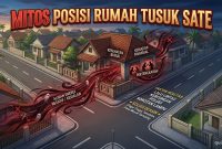 Mitos Posisi Rumah Tusuk Sate