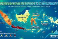 Persebaran Penduduk Di Indonesia