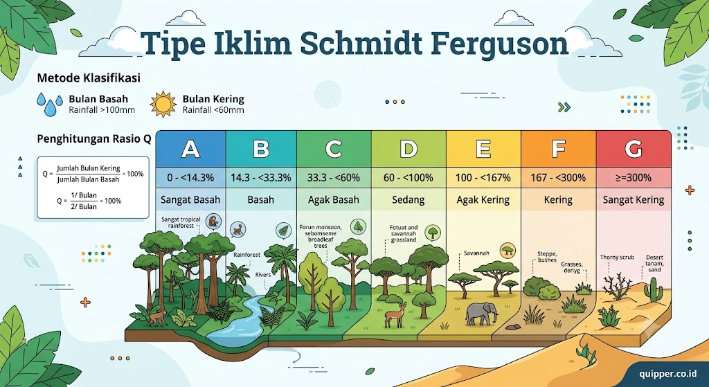 Tipe Iklim Schmidt-Ferguson