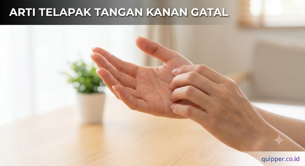 Arti Telapak Tangan Kanan Gatal