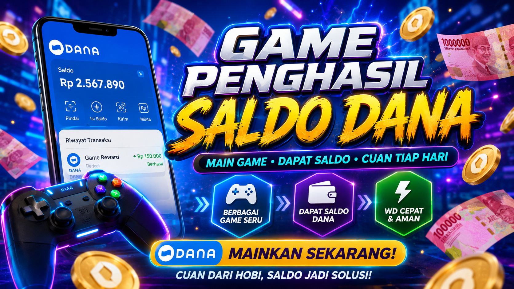 Game Penghasil Saldo DANA