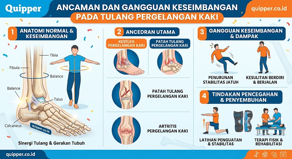Ancaman dan Gangguan Keseimbangan pada Tulang Pergelangan Kaki