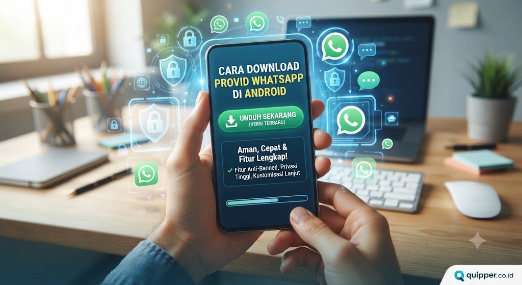 Cara Download Provid Whatsapp di Android