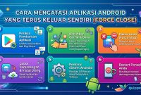 Cara Mengatasi Aplikasi Android yang Terus Keluar Sendiri Force Close