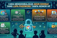 Cara Mengembalikan Akun Google yang Lupa Password Tanpa Nomor HP