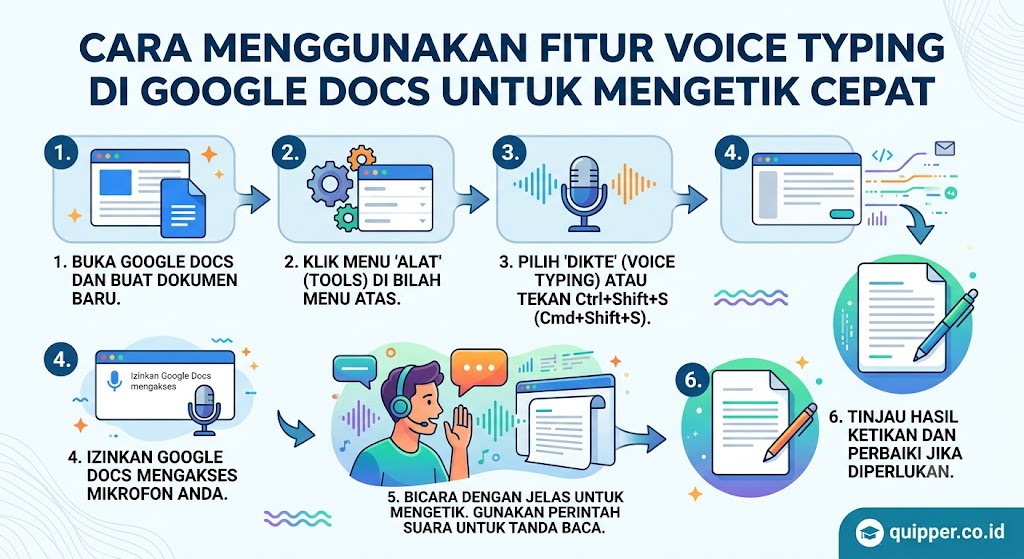 Cara Menggunakan Fitur Voice Typing di Google Docs untuk Mengetik Cepat