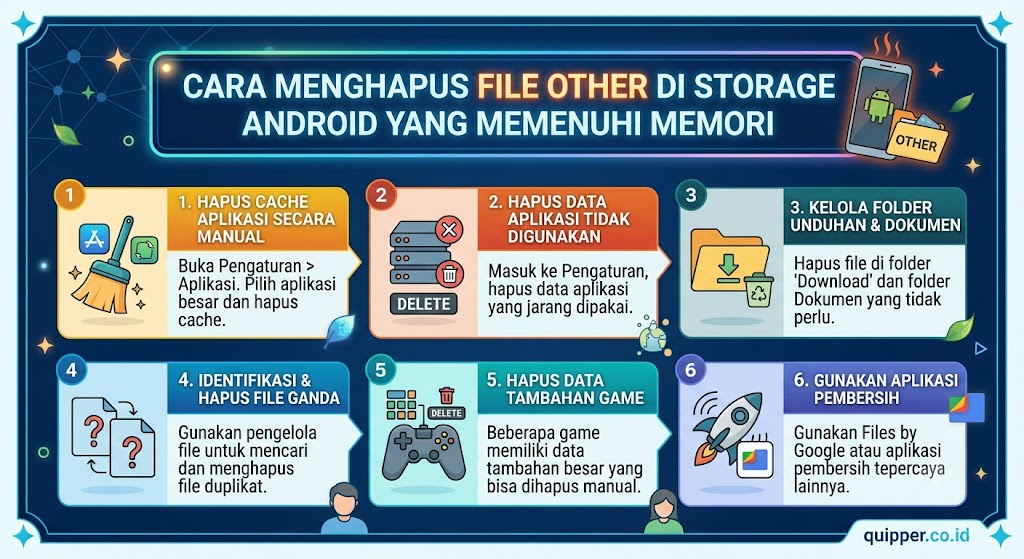 Cara Menghapus File Other di Storage Android yang Memenuhi Memori