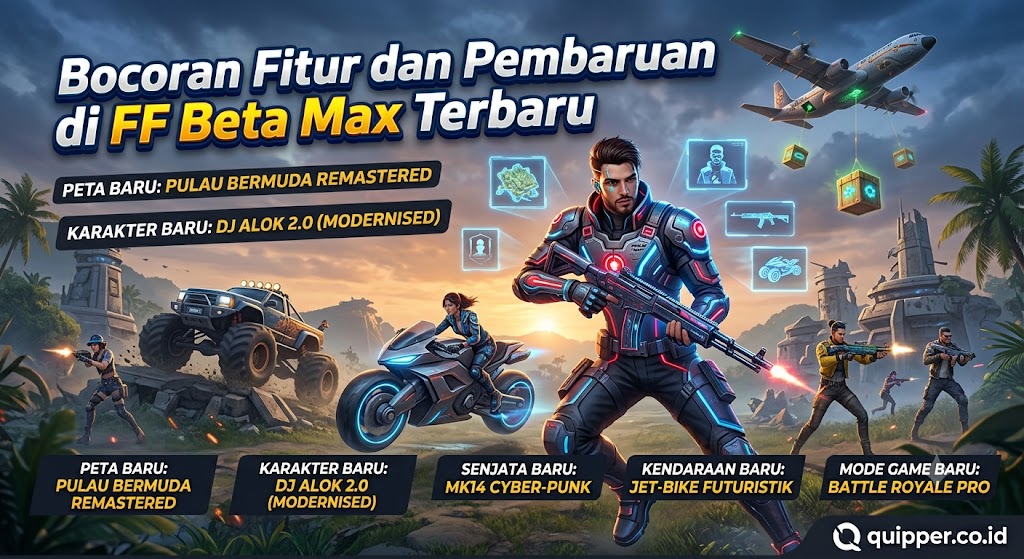 Bocoran Fitur dan Pembaruan di FF Beta Terbaru