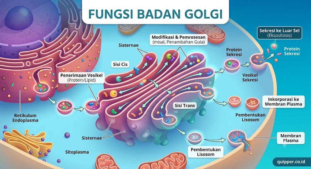 Fungsi Badan Golgi