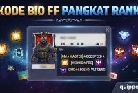 Kode Bio FF Pangkat Rank Kode Bio FF Pangkat Rank