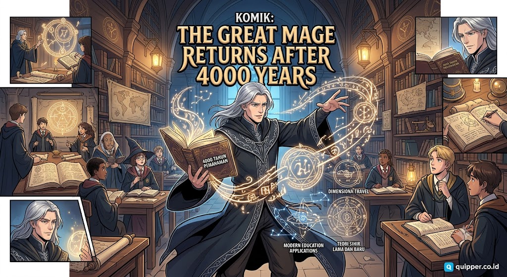 Komik The Great Mage Returns After 4000 Years
