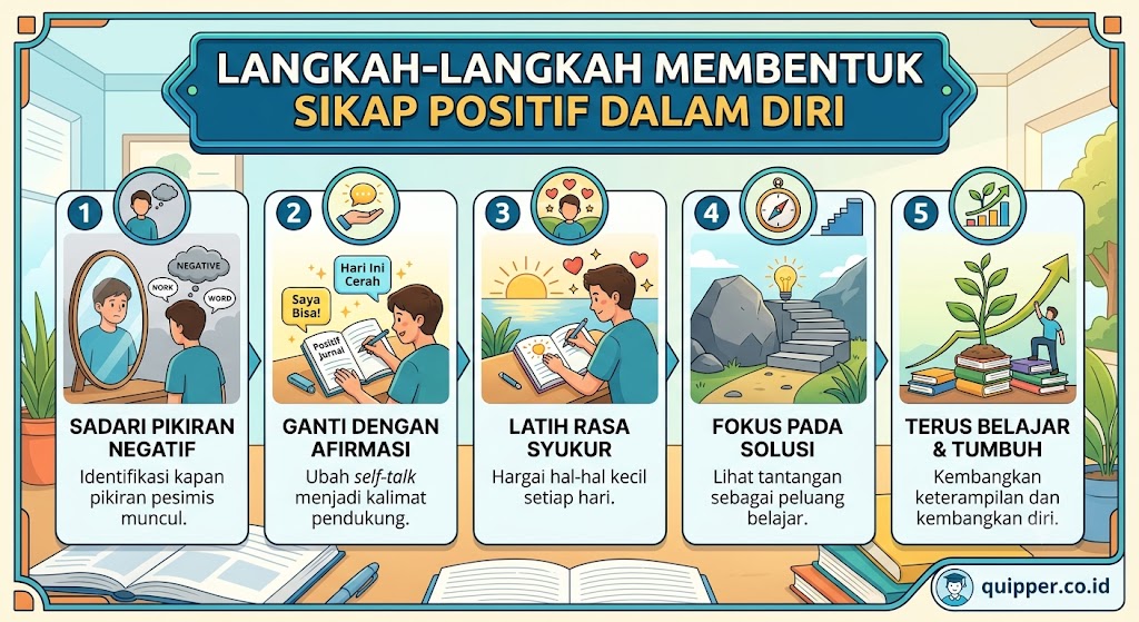 Langkah-Langkah Membentuk Sikap Positif dalam Diri
