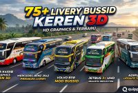 Livery Bussid Keren 3D