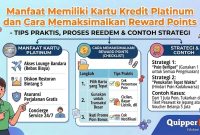 Manfaat Memiliki Kartu Kredit Platinum dan Cara Memaksimalkan Reward Points
