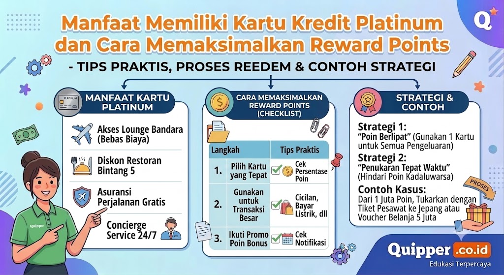 Manfaat Memiliki Kartu Kredit Platinum dan Cara Memaksimalkan Reward Points