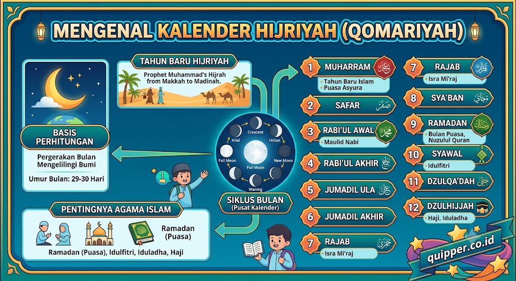 Mengenal Kalender Hijriyah Qomariyah