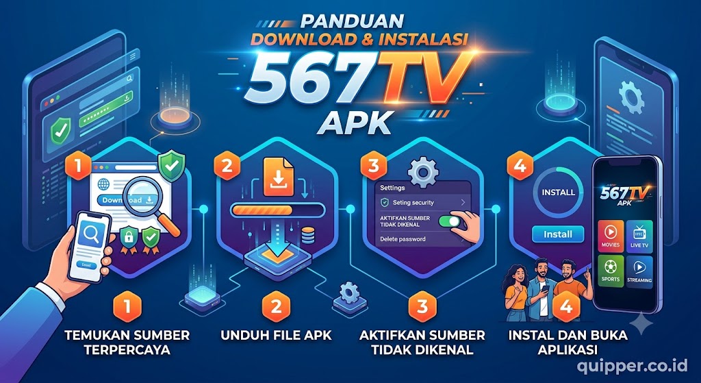 Panduan Download dan Instalasi 567TV APK