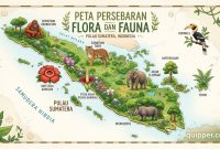 Peta Persebaran Flora dan Fauna