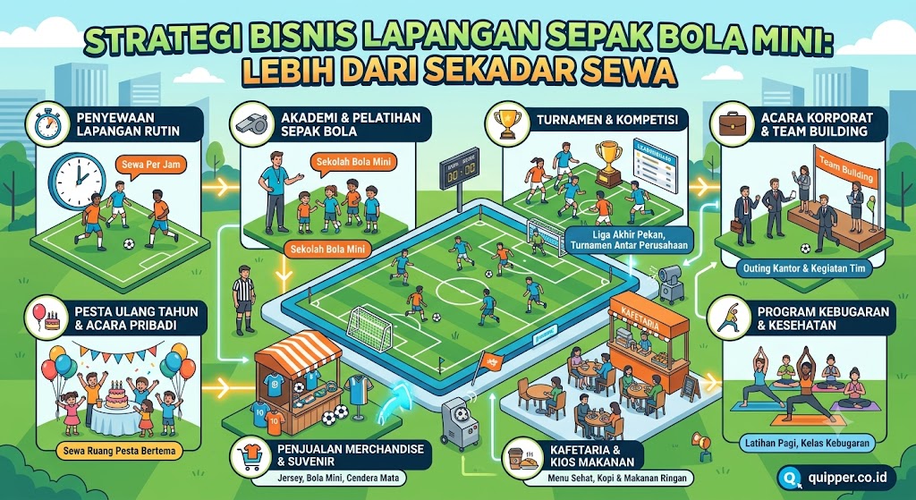 Strategi Bisnis Lapangan Sepak Bola Mini Lebih dari Sekadar Sewa